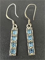 925 Sterling Silver Earrings 3.65 Grams