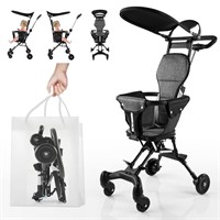 JUETKOO Baby Stroller - Compact  6lbs  Black