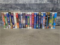 Collection of Disney, Warner Bros, universal VHS