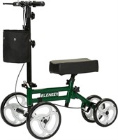 $100  ELENKER Adjustable Knee Scooter  Dark Green.