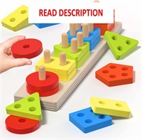 $10  Pigipigi Montessori Toys  Stacking Blocks