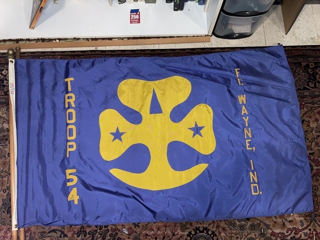 Fort Wayne Troop 54 flag