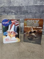 Nasa DVD set, sky wars DVD set