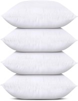 Utopia Bedding Throw Pillows (Set of 4, White),