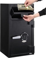 Digital Depository Safe Box, 13.7''x15.7''x27.2''
