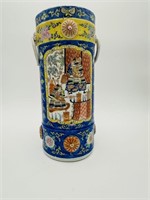 19 th chinese famille rose vase