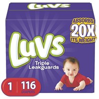 Luvs Diapers Size 1  116 Count (Select for More