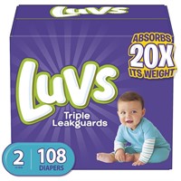 Luvs Diapers Size 2  108 Count (Select for More