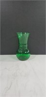Vintage Anchor Hocking Forest Green Ribbed Glass