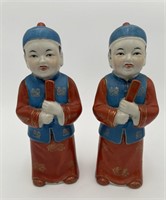 pair chinese porcalain figure