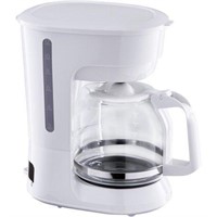 Mainstays White 12 Cup Drip Coffee Maker