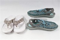 Ladies Sandals & Keen Water Shoes