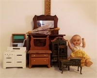 Vintage Doll House Furniture