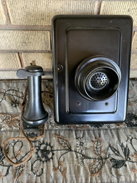 Antique wall mount telephone