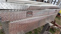 Diamond Plate Truck Box, Lid Needs Repaired