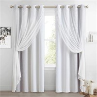 Thermal Insulated Curtains Set