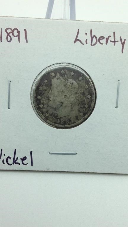 1891 Liberty Nickel