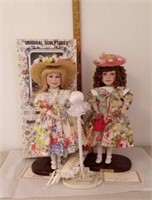 Wimbledon Collection Hand Crafted Porcelain Dolls