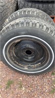 (2) Michelin Tires on Rims, 205/15