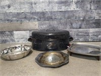 Roasting pan, serving tray