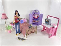 VTG Barbie Generation Girl & Bedroom Set