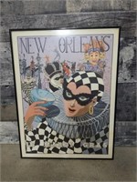 LE MARDI GRAS BY GEORGE LUTTRELL,New Orleans,