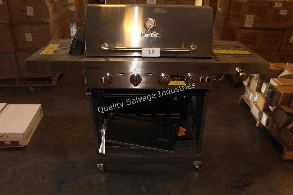 char-broil gas grill (damaged)