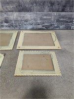 Glass picture frames