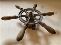 Nautical ship / boat wheel 12.5"