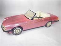 VTG 1991 Mattel Barbie Pink Sparkly Convertible
