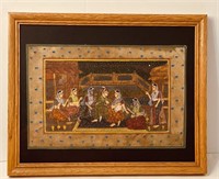Indian Handpainted Calligraphy Miniature mughal