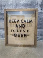 Keep Calm and Drink Beer sign