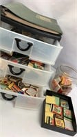 Vintage matchbook collection, album, organizer