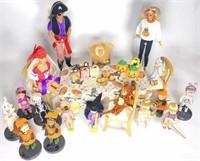 VTG Mattel Barbie Halloween Party Set & Dolls