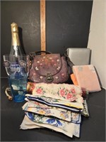 Champagne Candle, Purses, Plastic Champagne Cups