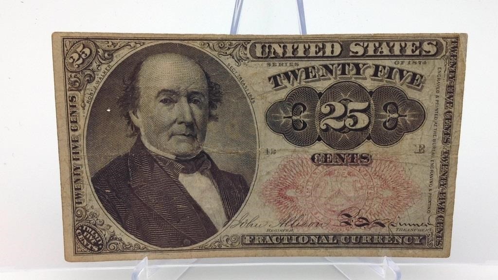 1874 25 Cent Note
