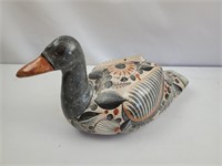 Mexican art pottery duck/goose