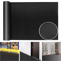 N4746  Tonchean Flooring Mat, 16.4 x 3.3 ft, Black