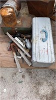 (2) Metal Tool Boxes & Tools