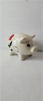 Vintage Piggy Bank handpainted