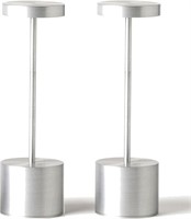 New $67 2pk Rechargeable Table Lamps