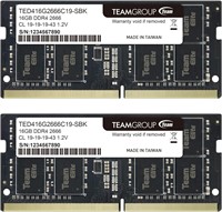 $80  TEAMGROUP Elite DDR4 32GB 2666MHz SODIMM Ram