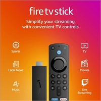 $40  Amazon Fire TV Stick with Alexa  HD Stream