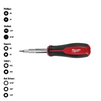 $12  11-in-1 Screwdriver w/ Square Drive Bits