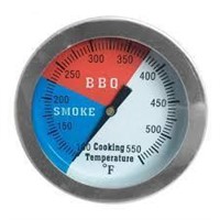BBQ Grill Smoker Pit Thermometer Temp Gauge