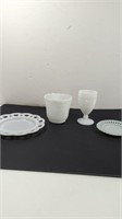 Miscellaneous Milk Glass Dishes