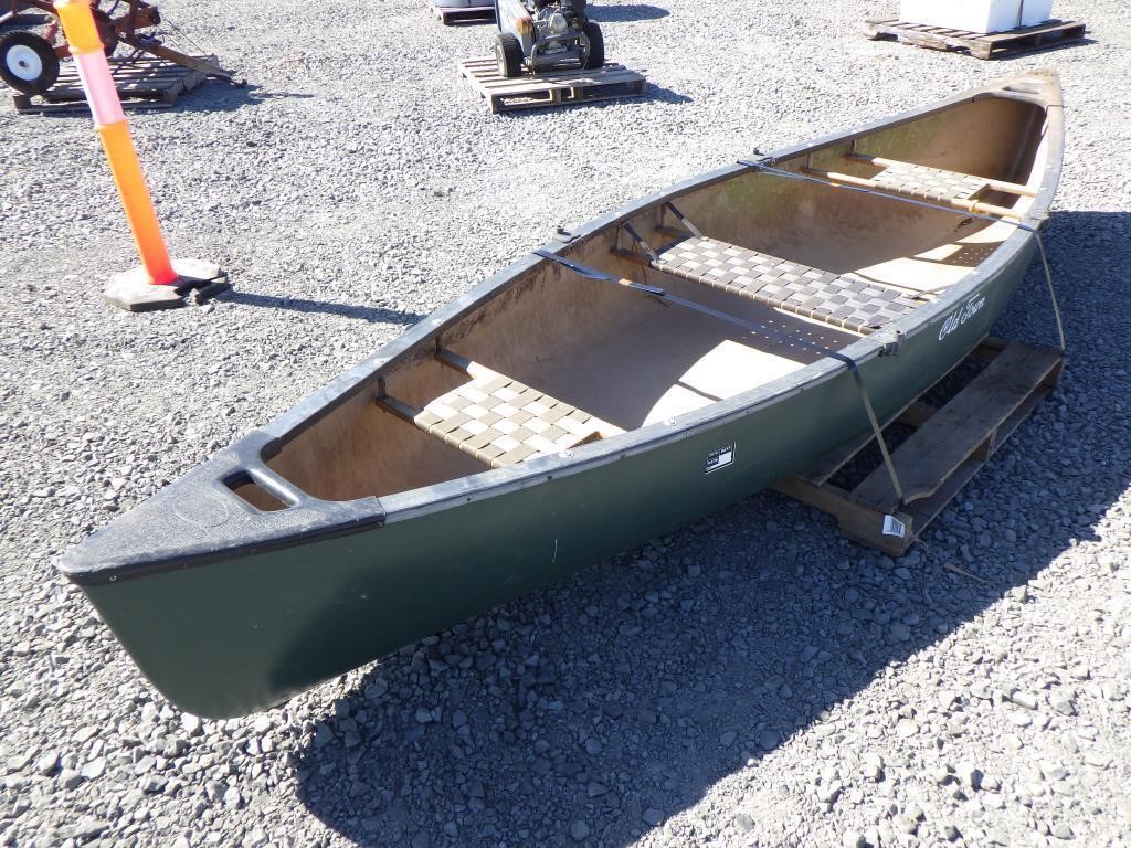 13' 3 Seat Old Town Canoe