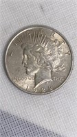 1922 Peace Silver dollar
