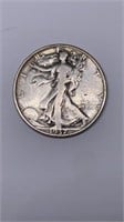 1937-D Walking Liberty half dollar