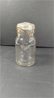 Vintage Atlas E-z Seal Glass Jar With Lid